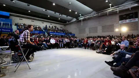 Pablo Iglesias en Navarra Pablo Iglesias en Navarra