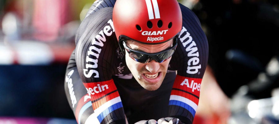 Dumoulin, en la primera etapa del Giro Dumoulin, en la primera etapa del Giro