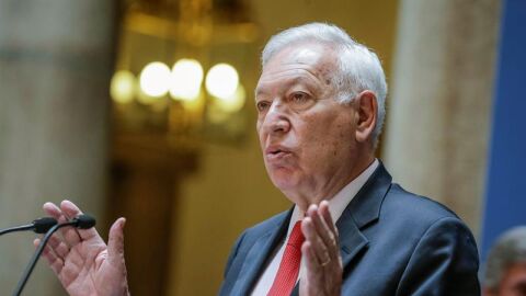 El ministro de Asuntos Exteriores, Jos&eacute; Manuel Garc&iacute;a-Margallo