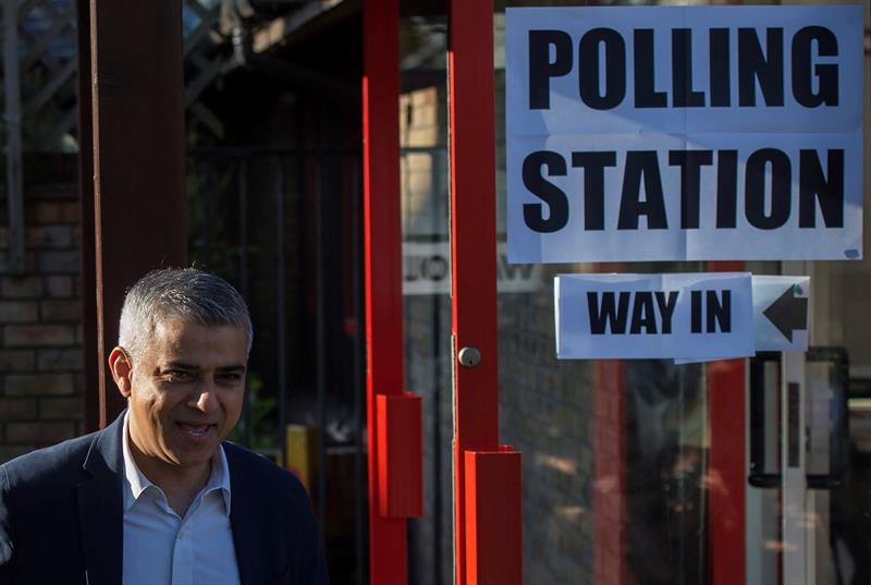 Sadiq Khan, nuevo alcalde de Londres con el 56,8% de apoyo Sadiq Khan, nuevo alcalde de Londres con el 56,8% de apoyo