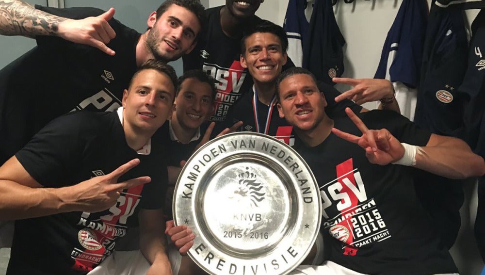 El PSV Eindhoven ganador de la Liga Holandesa