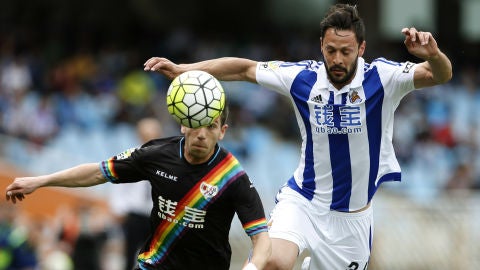 El Rayo complica su permanencia tras perder frente a la Real Sociedad