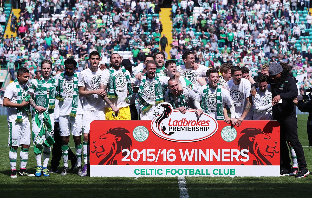 El Celtic logra su quinto título de liga consecutivo El Celtic logra su quinto título de liga consecutivo