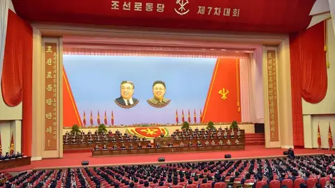 Imagen del Congreso del Partido de Pyongyang Imagen del Congreso del Partido de Pyongyang