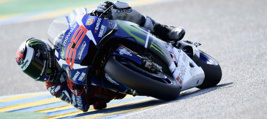 Jorge Lorenzo, en el trazado de Le Mans Jorge Lorenzo, en el trazado de Le Mans