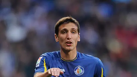 Stefan Scepovic, jugador del Getafe Stefan Scepovic, jugador del Getafe