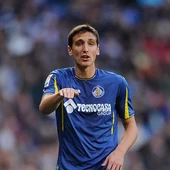 Stefan Scepovic, jugador del Getafe Stefan Scepovic, jugador del Getafe