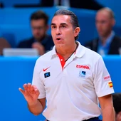 Sergio Scariolo dirigiendo a la Selección de España Sergio Scariolo dirigiendo a la Selección de España
