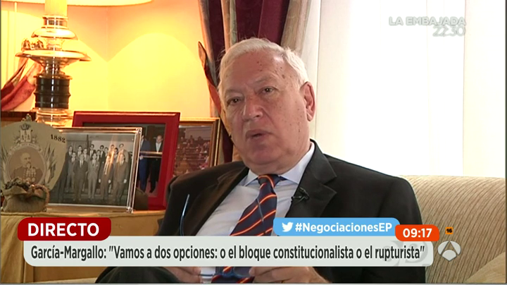 Personas físicas: "El ataque de sinceridad de Margallo" Personas físicas: "El ataque de sinceridad de Margallo"