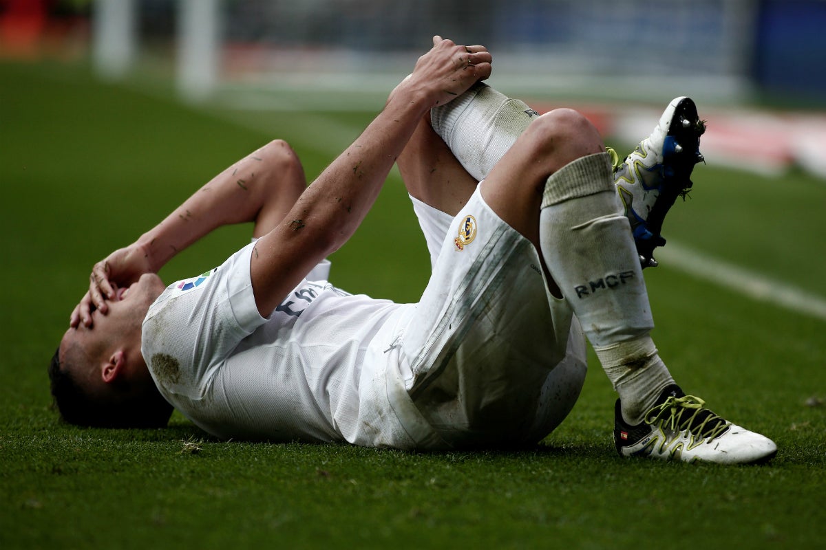 Lucas Vázquez sufre un esguince colateral medial en la rodilla izquierda Lucas Vázquez sufre un esguince colateral medial en la rodilla izquierda