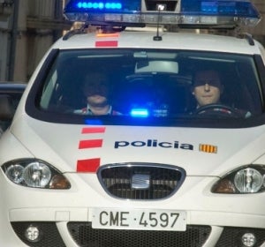 Un coche de los Mossos d'Esquadra Un coche de los Mossos d'Esquadra