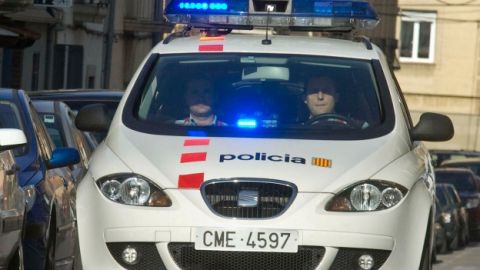 Un coche de los Mossos d'Esquadra