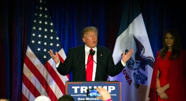 Trump se lleva sin rivales las primarias republicanas de Oregón Trump se lleva sin rivales las primarias republicanas de Oregón