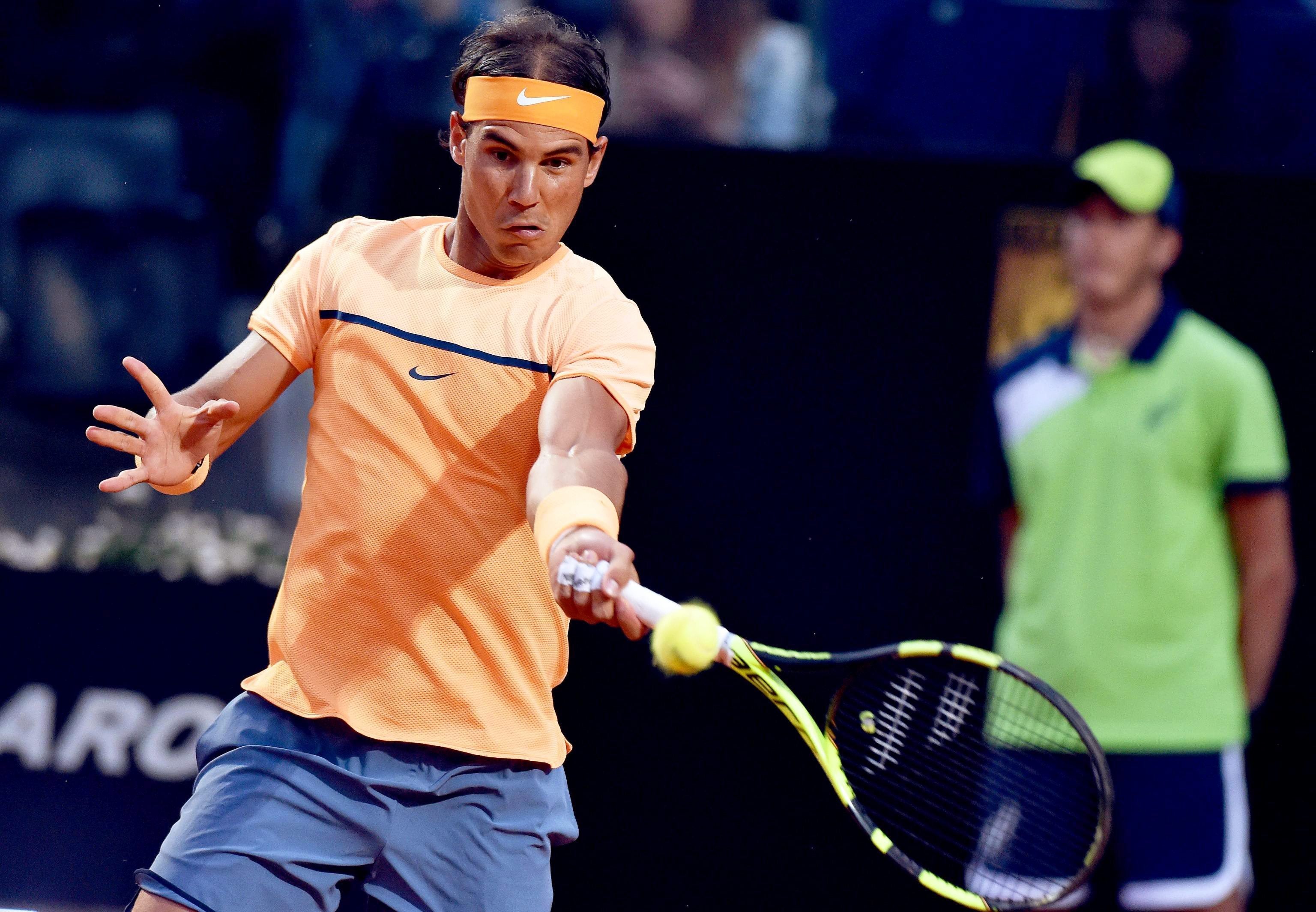 Nadal remonta a Kyrgios y pasa a cuartos de final del torneo de Roma Nadal remonta a Kyrgios y pasa a cuartos de final del torneo de Roma