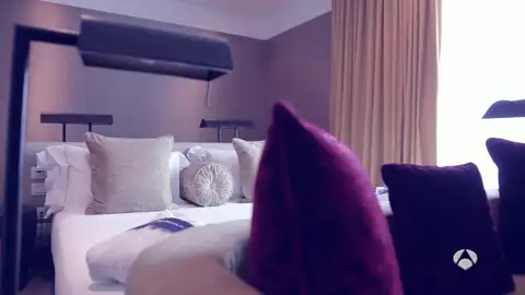 Una habitación del hotel donde se alojará el Madrid en Milán Una habitación del hotel donde se alojará el Madrid en Milán