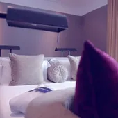 Una habitación del hotel donde se alojará el Madrid en Milán Una habitación del hotel donde se alojará el Madrid en Milán