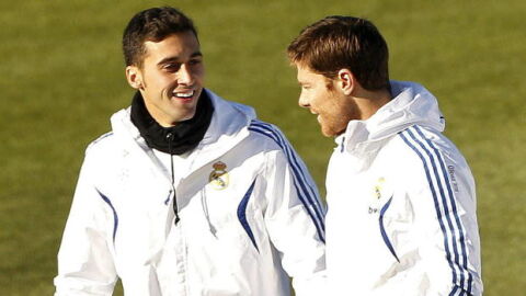 Arbeloa y Xabi Alonso