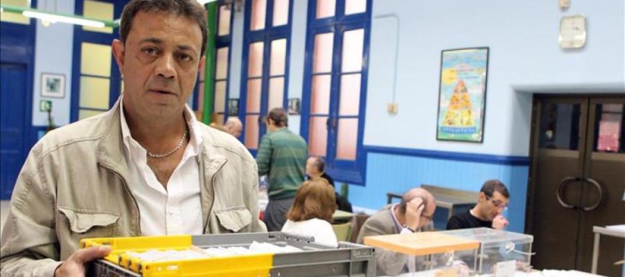Votos llegados a través de correo postal Votos llegados a través de correo postal