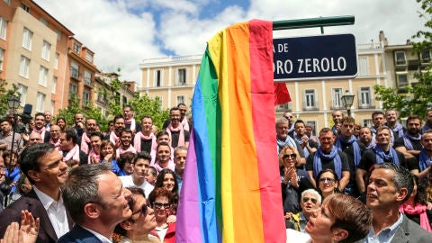 Inauguraci&oacute;n de la plaza de Pedro Zerolo