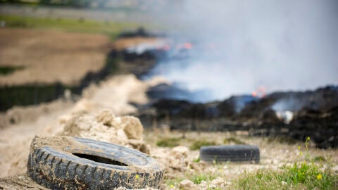 El incendio de Sese&ntilde;a es "estable" aunque los &iacute;ndices de calidad del aire "siguen siendo negativos"
