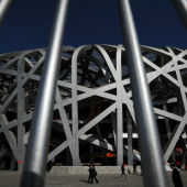 'El nido', símbolo de los Juegos Olímpicos de Pekín 2008