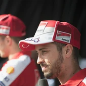 Andrea Dovizioso, durante un acto con Ducati Andrea Dovizioso, durante un acto con Ducati