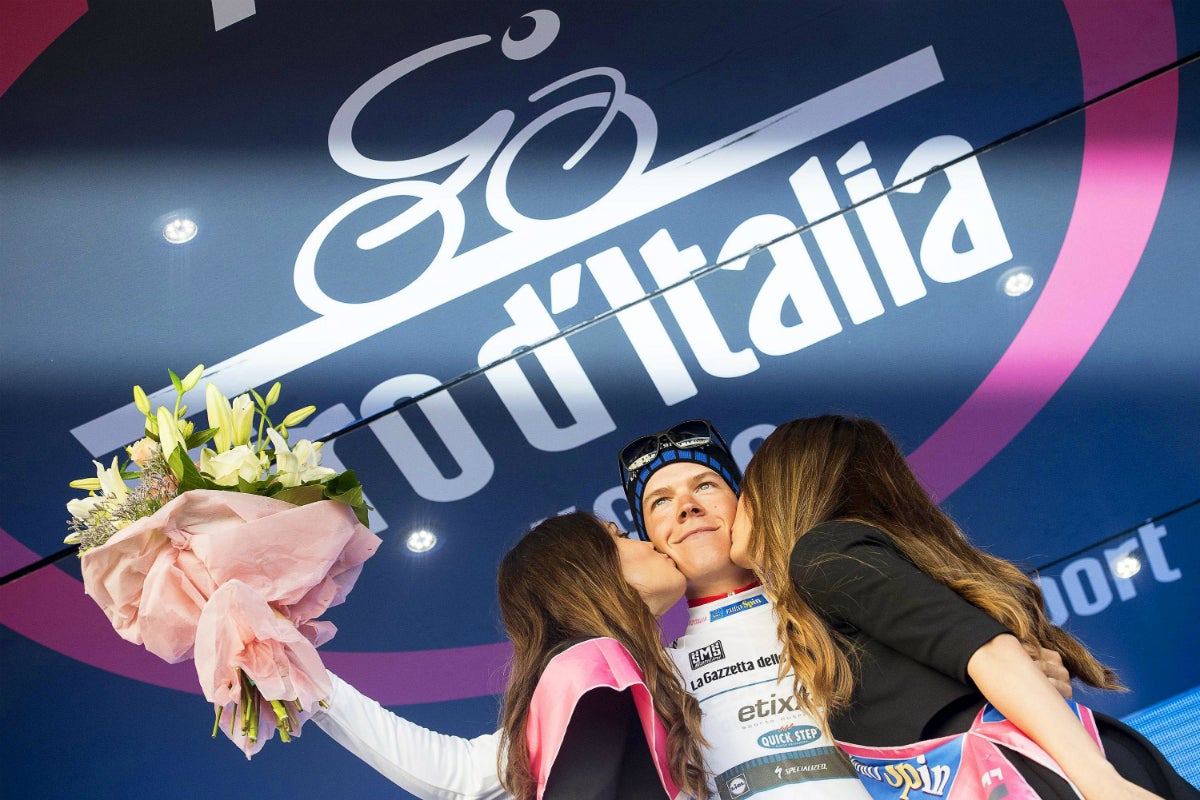 Ciccone gana en Sestola y Jungels se enfuda la 'maglia rosa' Ciccone gana en Sestola y Jungels se enfuda la 'maglia rosa'