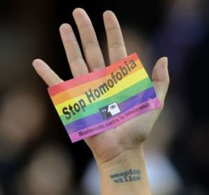 STOP homofobia STOP homofobia
