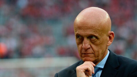 El ex&aacute;rbitro Pierluigi Collina