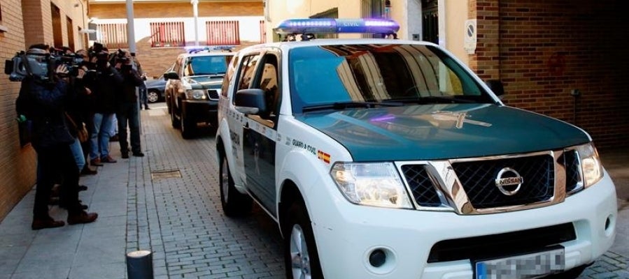 Un vehículo de la Guardia Civil Un vehículo de la Guardia Civil