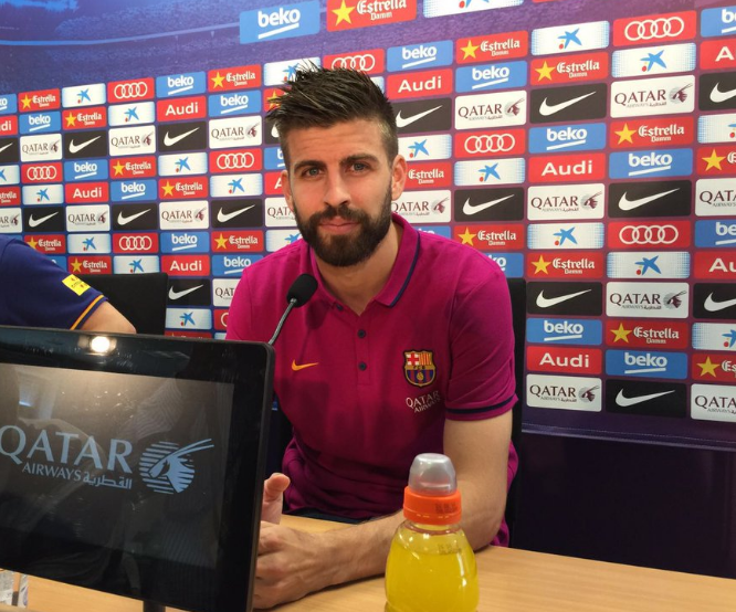 Gerard Piqué: "Hemos ganado más títulos por el talento de los jugadores" Gerard Piqué: "Hemos ganado más títulos por el talento de los jugadores"