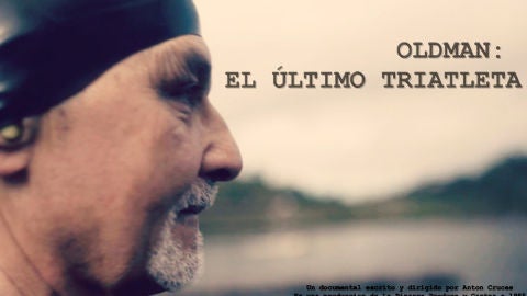 Frame del documental 'Oldman: el &uacute;ltimo triatleta'.