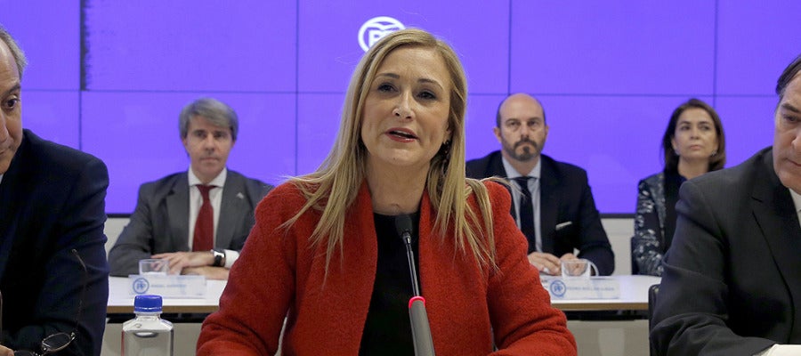Cristina Cifuentes en un acto del PP Cristina Cifuentes en un acto del PP