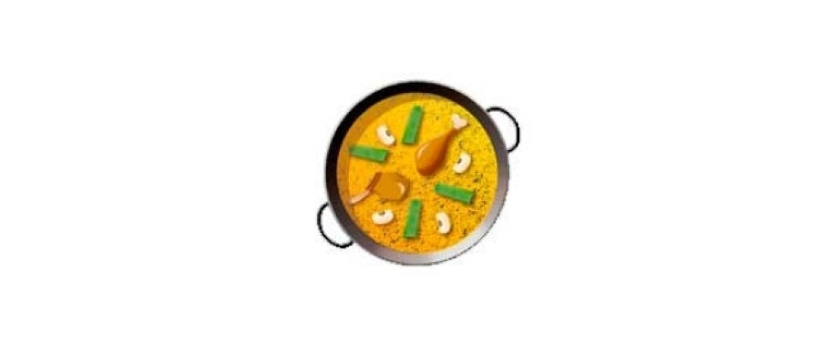 Imagen del 'PaellaEmoji'. Imagen del 'PaellaEmoji'.
