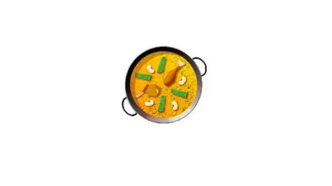 Imagen del 'PaellaEmoji'. Imagen del 'PaellaEmoji'.