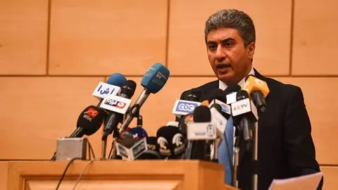 El ministro de Aviación egipcio, Sharif Fathi El ministro de Aviación egipcio, Sharif Fathi