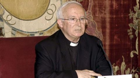 El cardenal arzobispo de Valencia, Antonio Ca&ntilde;izares