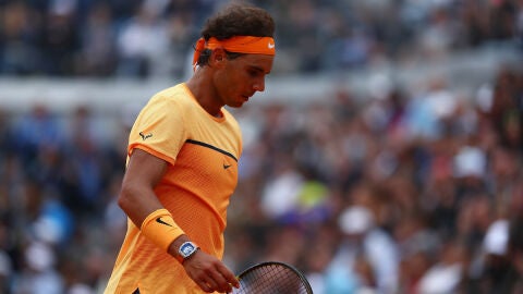 Nadal, en un partido