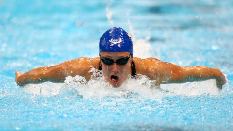 Mireia Belmonte Garcia en los Juegos Europeos de Londres