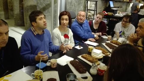 Rueda de prensa en Pontevedra