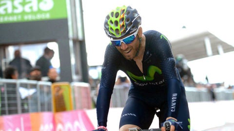 Valverde, en el Giro de Italia
