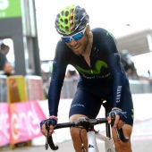 Valverde, en el Giro de Italia