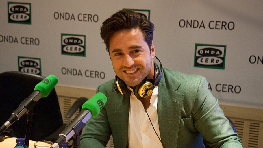David Bustamante durante una entrevista en Onda Cero