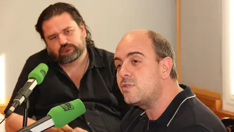 David Martínez y Diego Enrique Osorno David Martínez y Diego Enrique Osorno