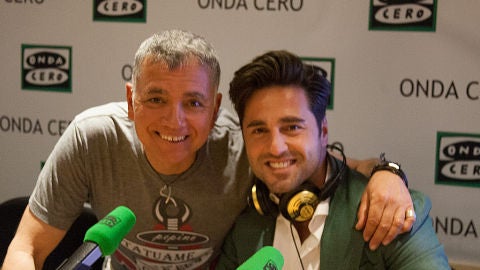 David Bustamante durante una entrevista con Juan Ram&oacute;n Lucas