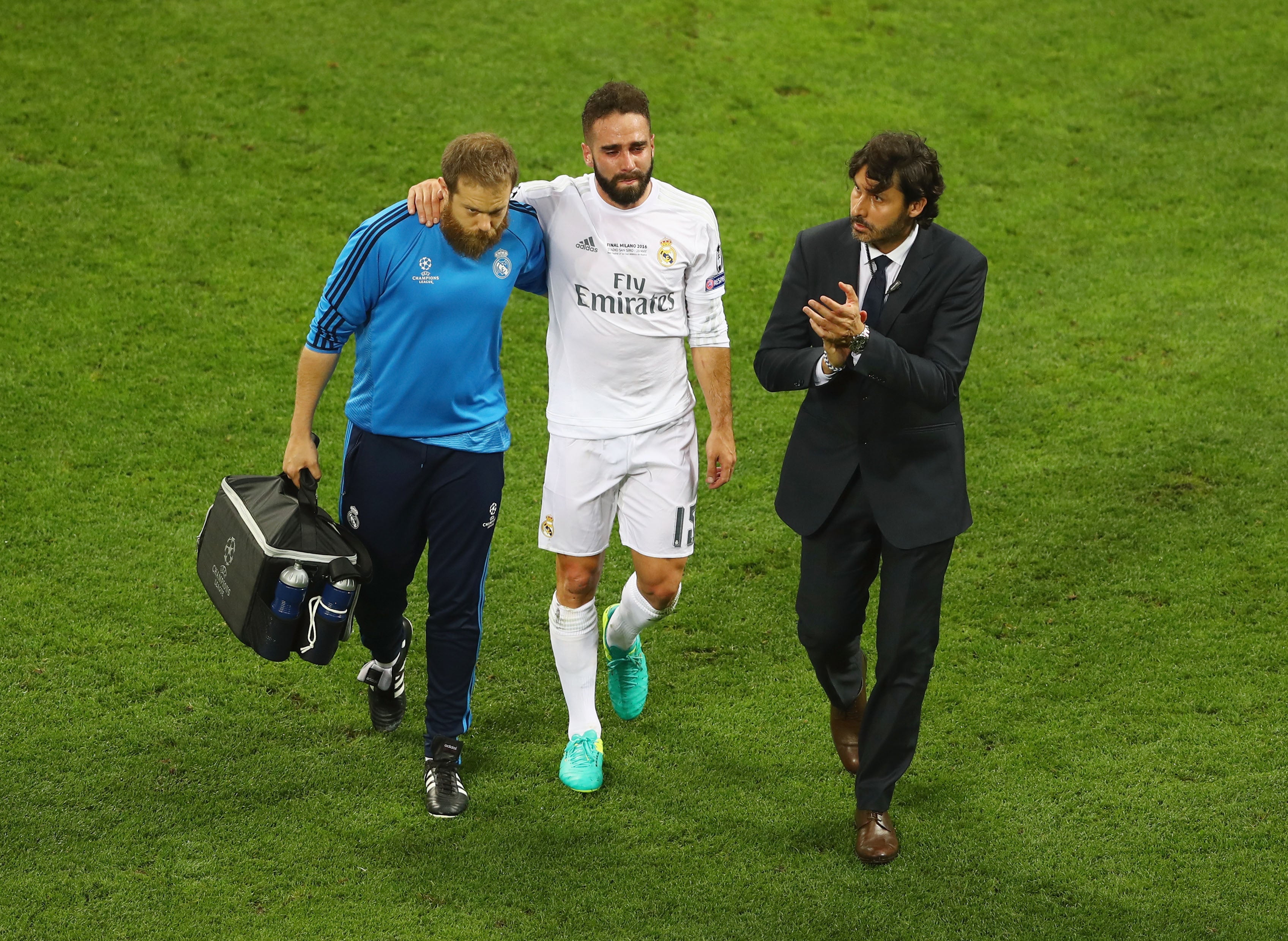Dani Carvajal se pierde la Eurocopa por una lesión muscular Dani Carvajal se pierde la Eurocopa por una lesión muscular