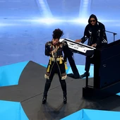 Alicia Keys se luce en la final de la Champions Alicia Keys se luce en la final de la Champions
