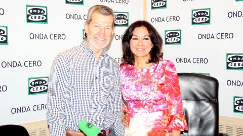 El exJemad Julio Rodr&iacute;guez con Isabel Gemio en Te doy mi palabra