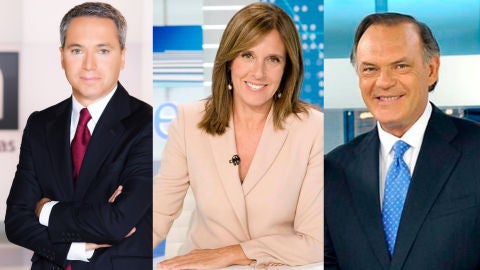 Vicente Vall&eacute;s, Ana Blanco y Pedro Piqueras
