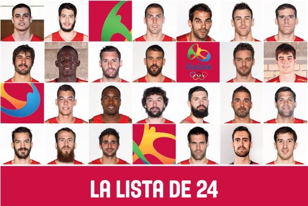 Sergio Scariolo hace pública su prelista de 24 jugadores para los Juegos de Río Sergio Scariolo hace pública su prelista de 24 jugadores para los Juegos de Río
